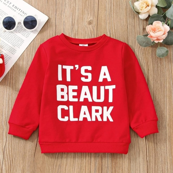 Other - Red Kids Sweatshirt